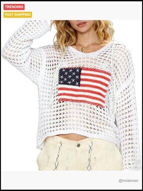 Crochet Open Knit Long Sleeve Hooded Sweater Beach Cover Up